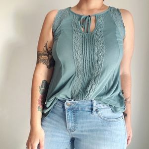 Anthro| Meadow Rue embroidered blouse small